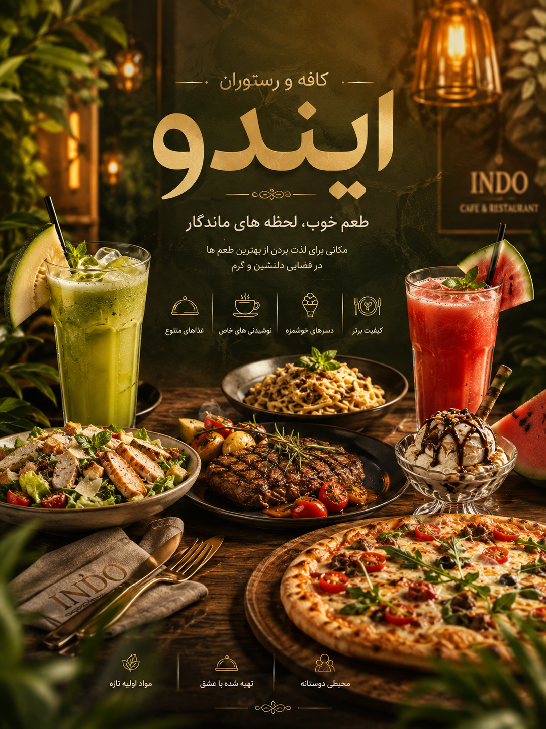 غذای ویژه رستوران